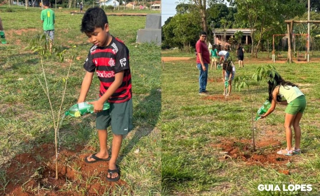 Atividades reforçam conscientização ambiental em Guia Lopes da Laguna
