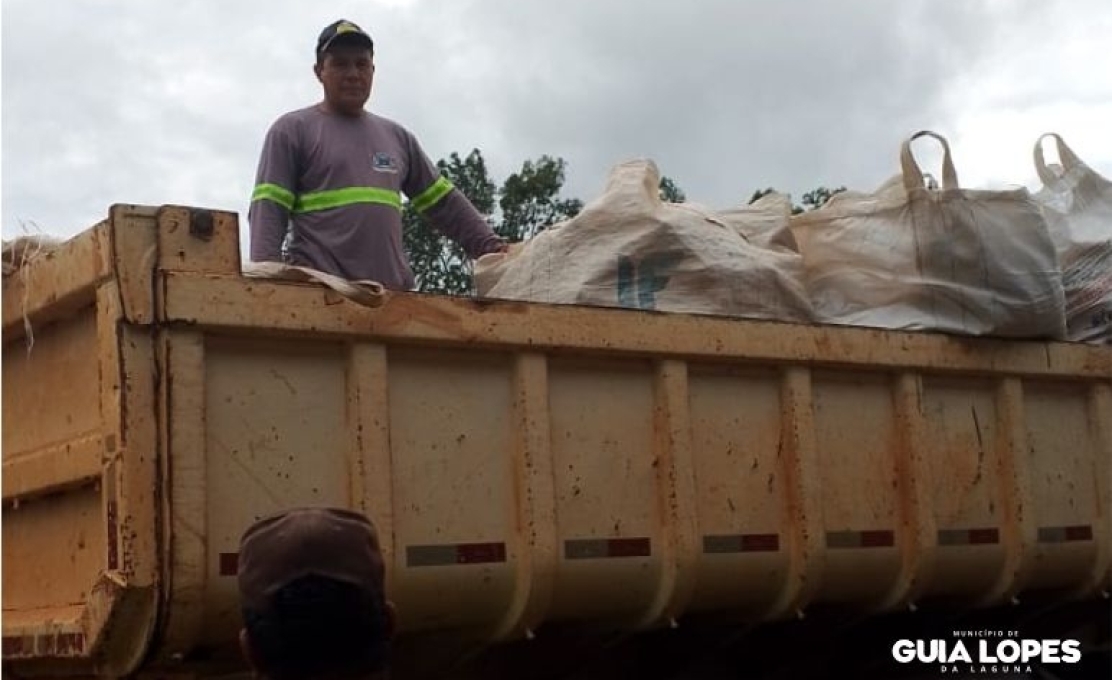 Coleta seletiva é sucesso em Guia Lopes da Laguna